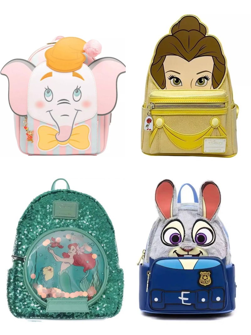 Women Bags Daily Use - Nieuwe roze mini-rugzak van kunstleer voor