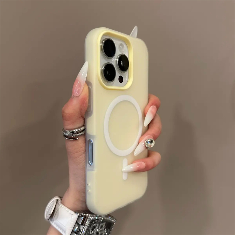 Hobo Bag Slouchy - Jelly magnetische 2-in-1 siliconen telefoonhoes geschikt