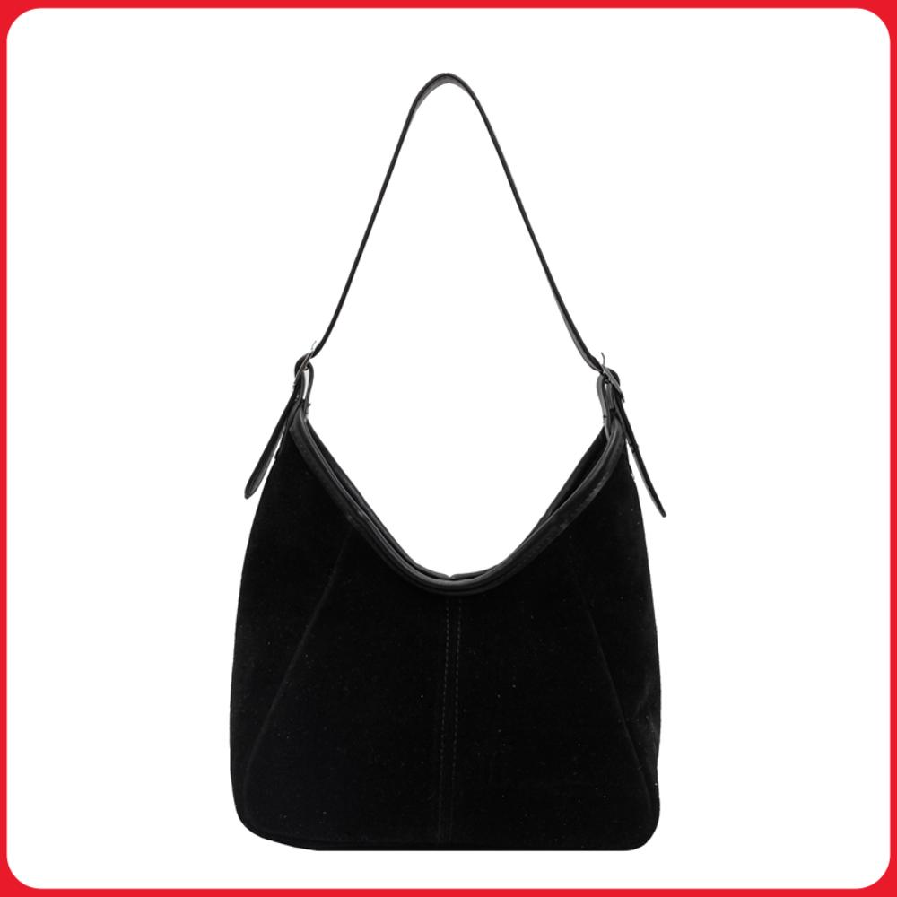 Hobo Bag Slouchy - Dames PU trendy onderarmtas Grote capaciteit