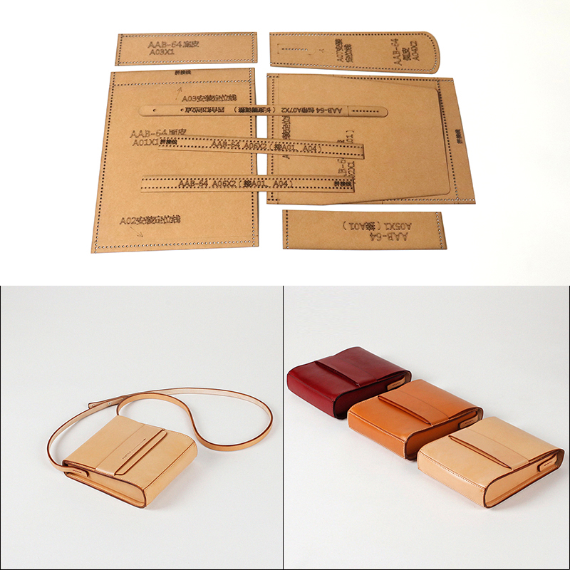 Women X Bags - DIY handgemaakte kraftpapier sjabloon voor dames
