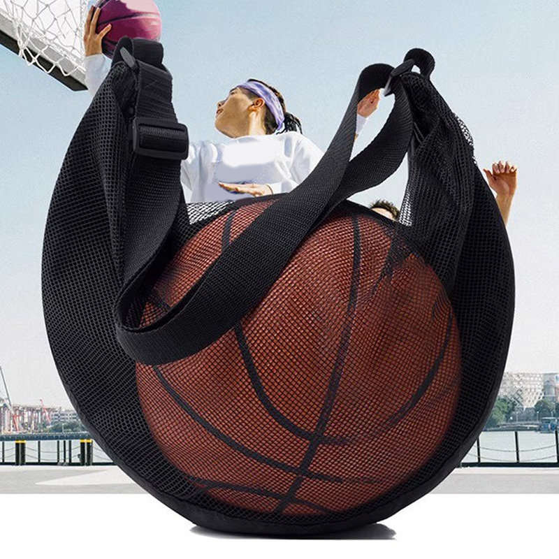 Mesh Net Bag - 1 STKS Enkele Bal Tas Met