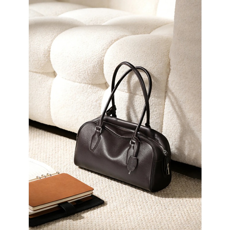 Women Bags India - Echt lederen Ew India bowlingtas met