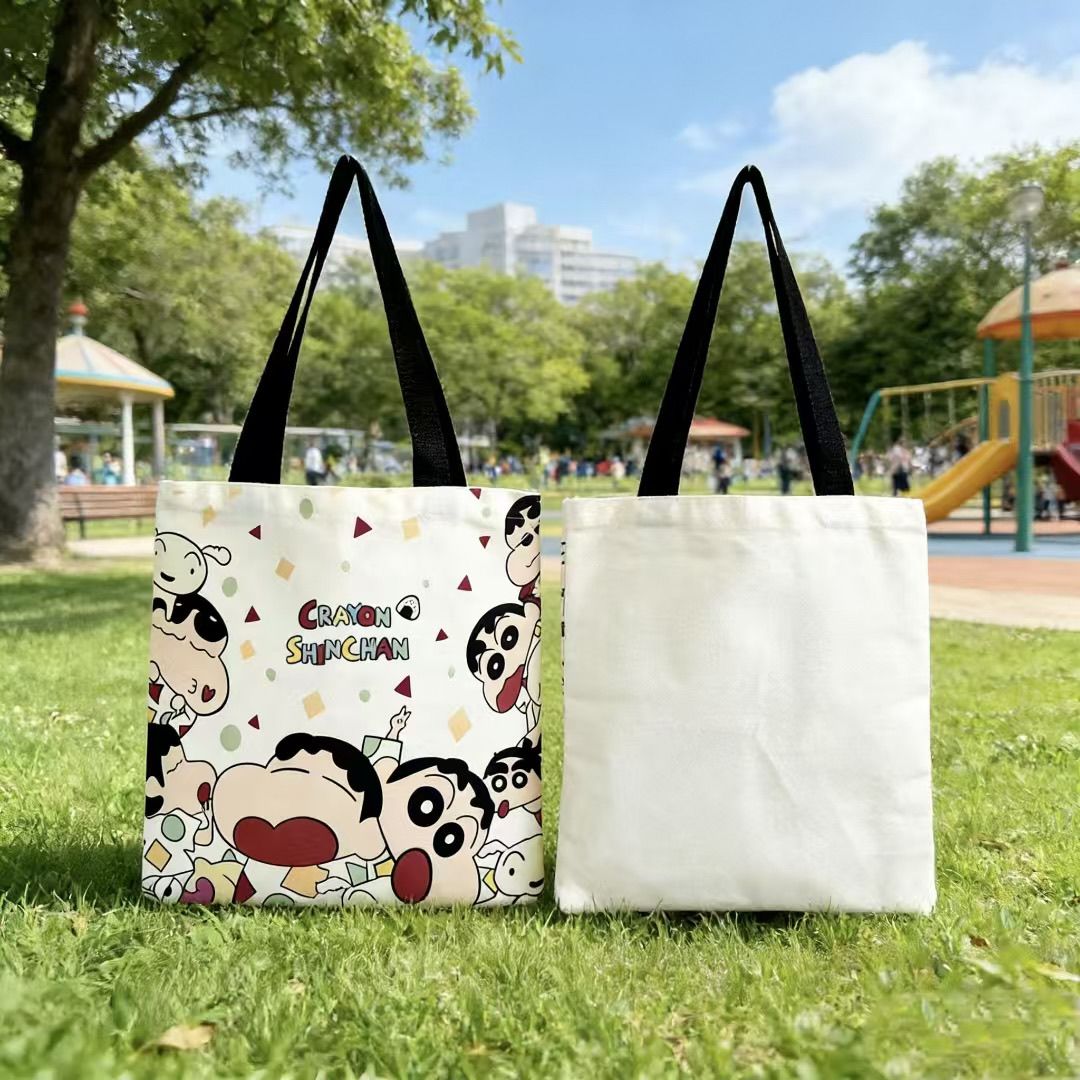Women Bags Daily Use - 2026 Nieuwe Crayon Shin-chan Canvas Tote