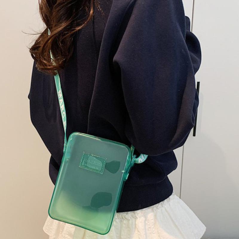 Women Bags Daily Use - NewFashionable PVC Messenger Bag Transparante schoudertas