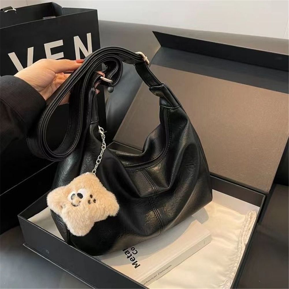 Hobo Bag Slouchy - Designer Slouchy Schoudertas voor Vrouwen PU