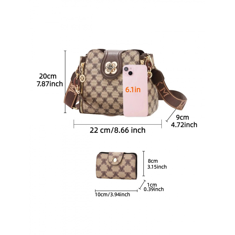 vintage schoudertas met letter - Women Bags Daily Use recensie en prijs