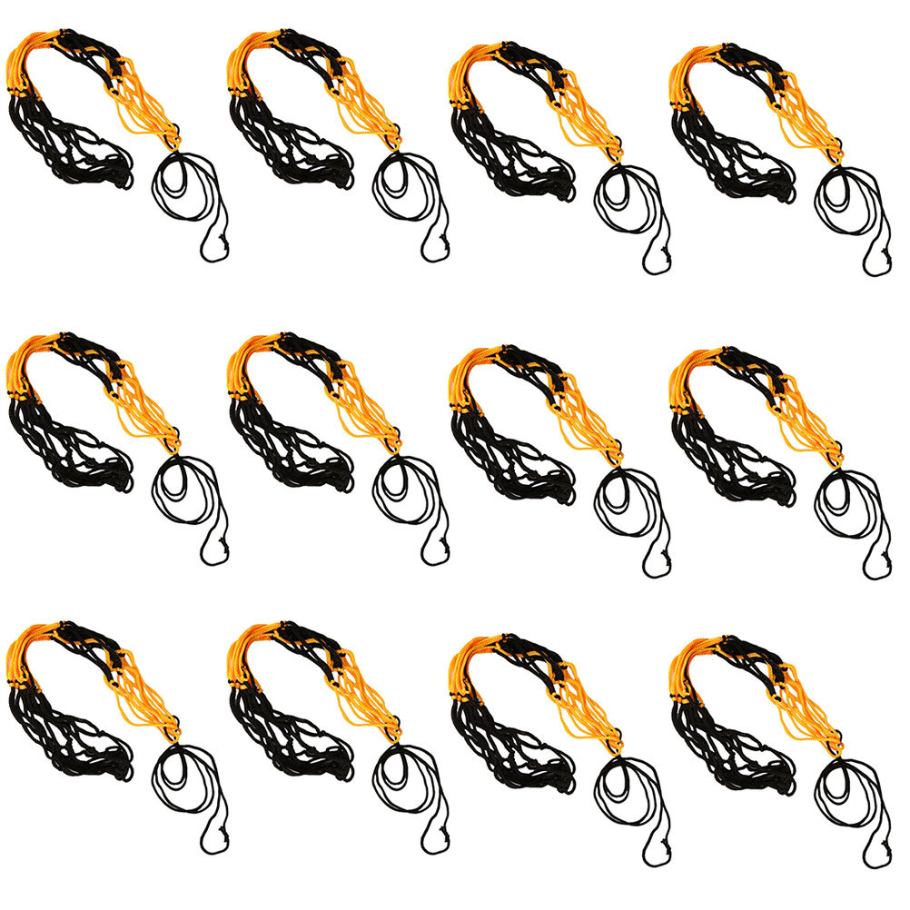 12 stuks slijtvaste basketbaln - Mesh Net Bag recensie en prijs