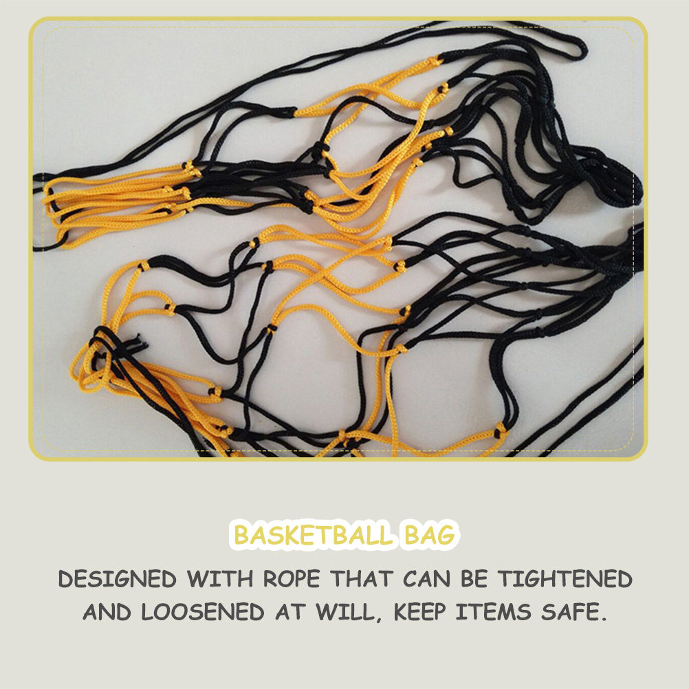 12 stuks slijtvaste basketbaln - Mesh Net Bag recensie en prijs