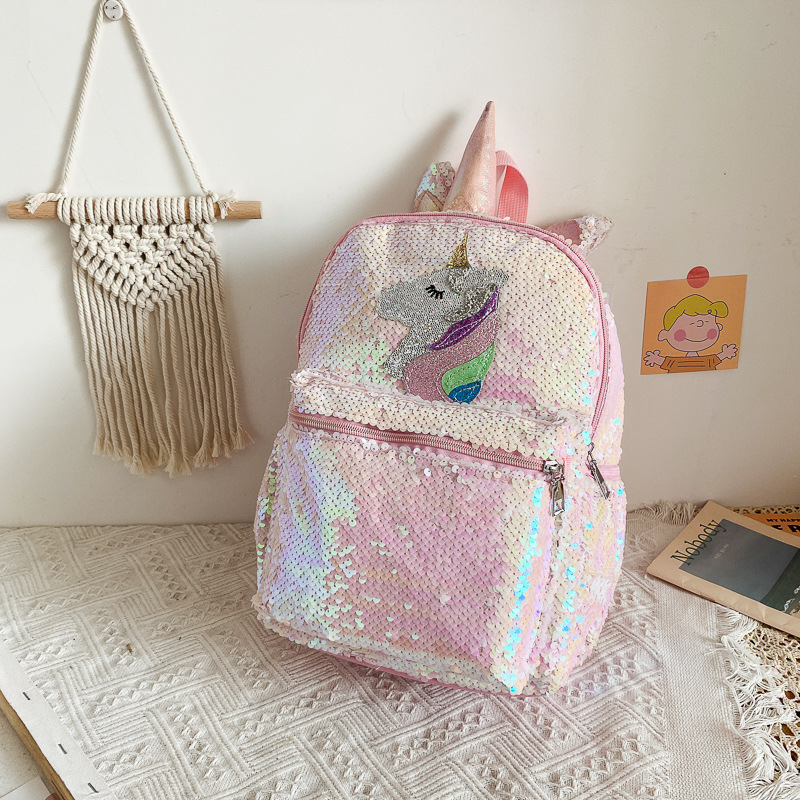 Sequin Unicorn Rugzak Roze Gla - Mini Backpack Women recensie en prijs