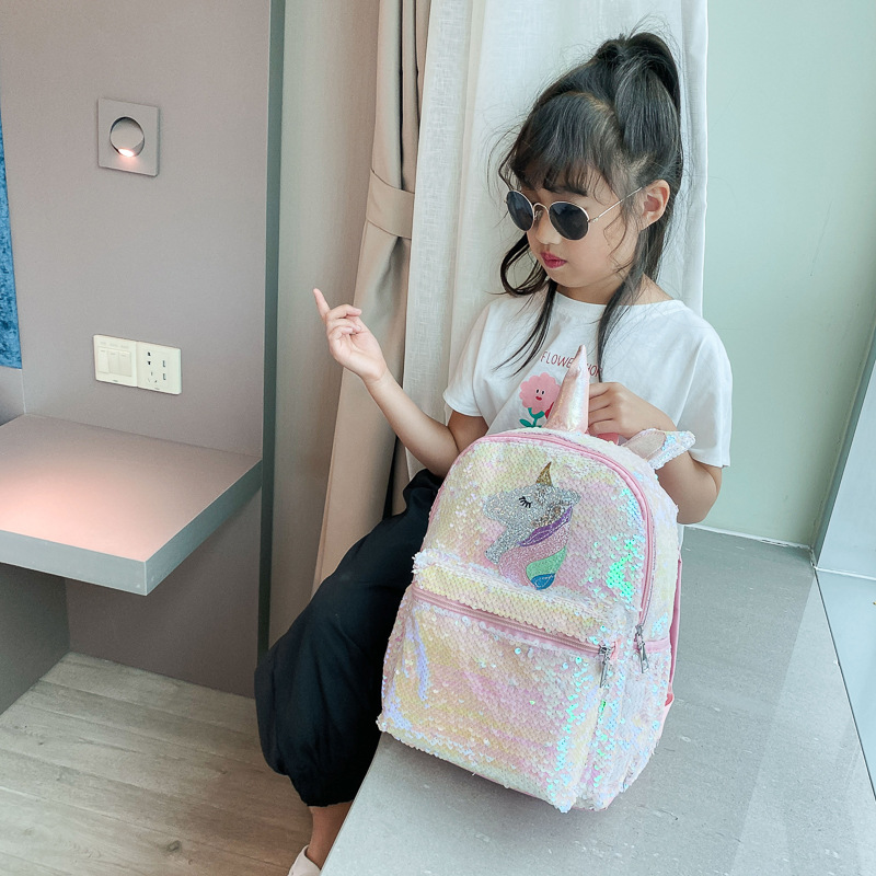 Sequin Unicorn Rugzak Roze Gla - Mini Backpack Women recensie en prijs