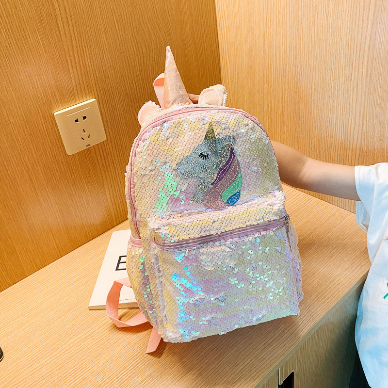Sequin Unicorn Rugzak Roze Gla - Mini Backpack Women recensie en prijs