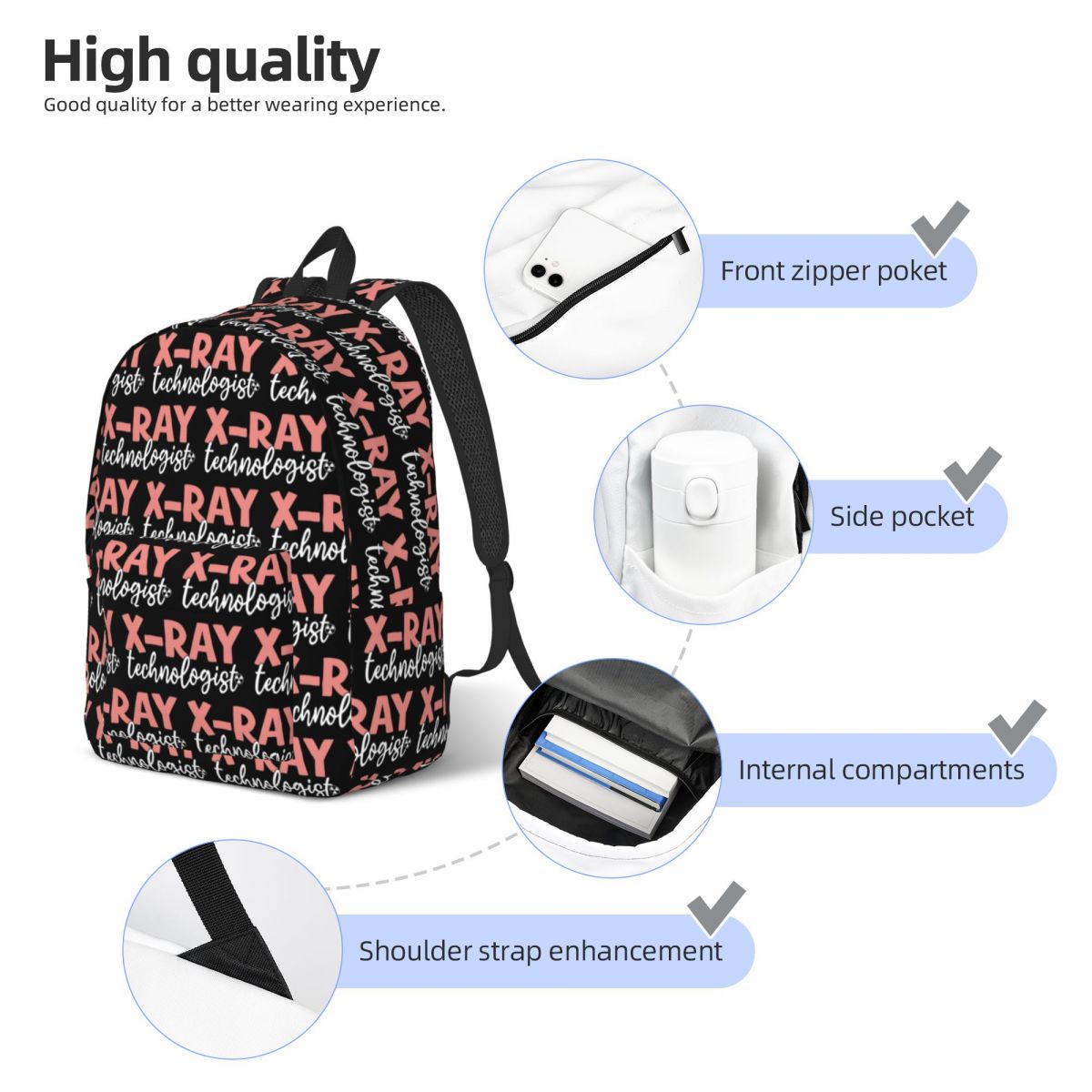 X Ray Technologist - Radiologi - Women X Bags recensie en prijs