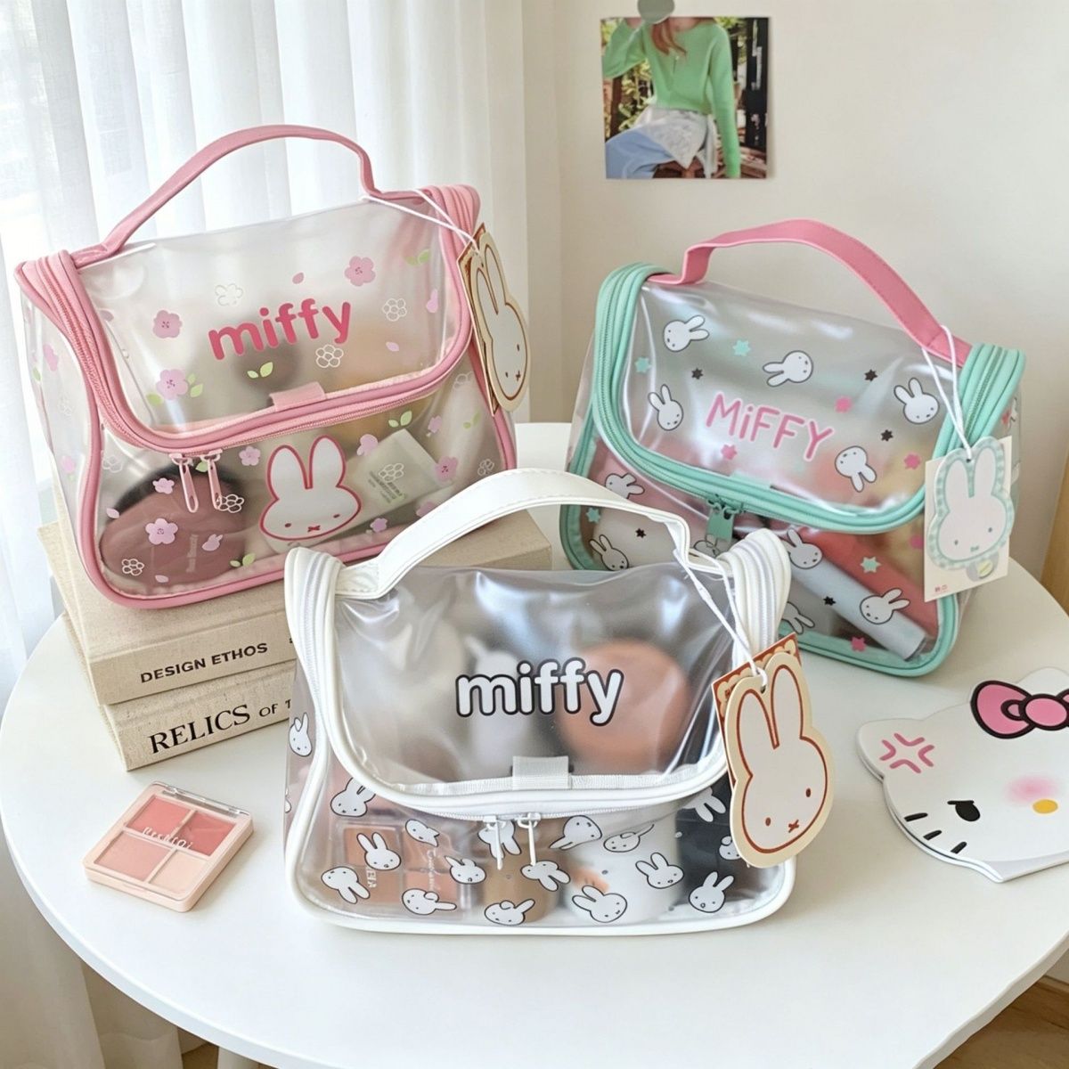Miffy Cartoon Konijn Print Tra - Jelly Bag Clear Pvc recensie en prijs