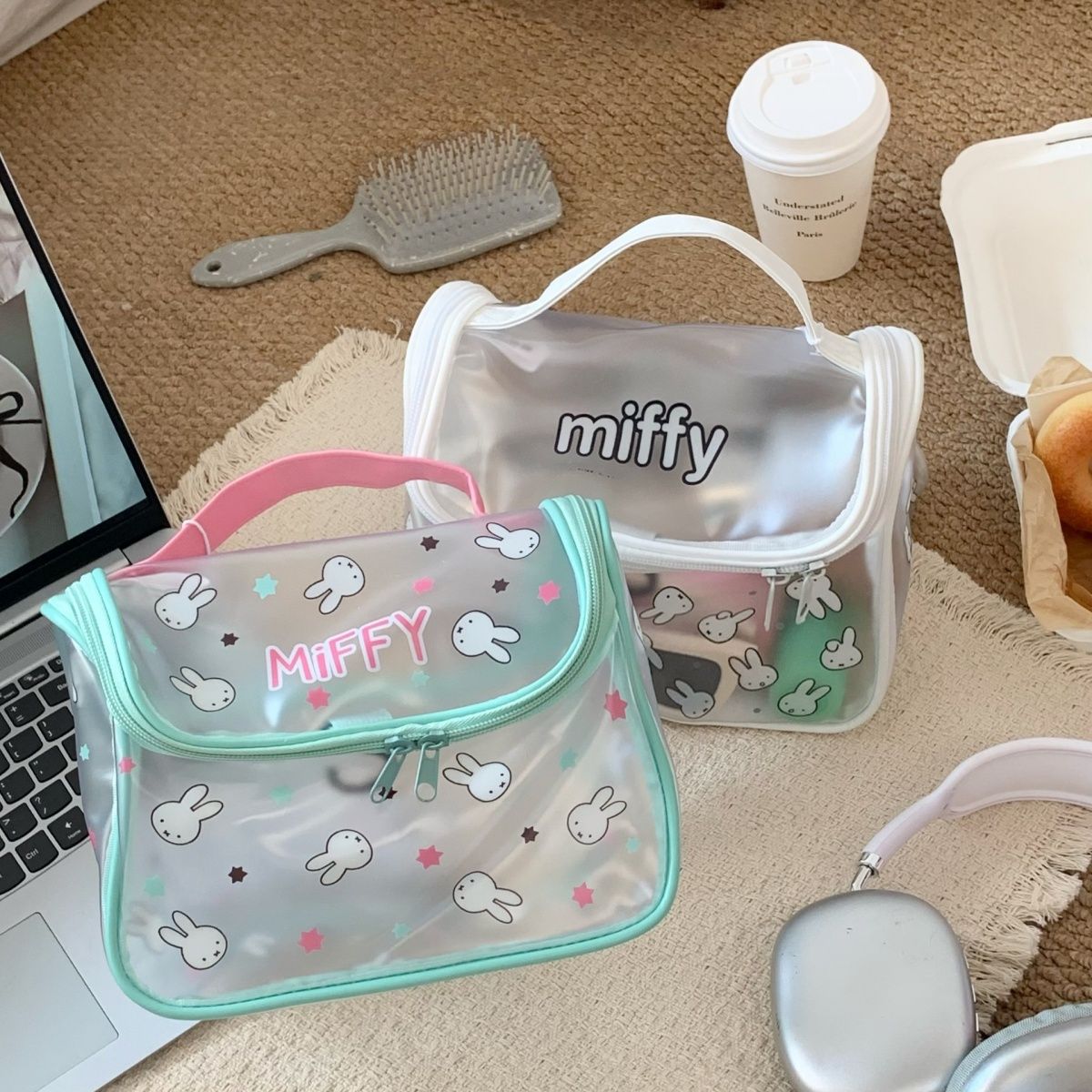 Miffy Cartoon Konijn Print Tra - Jelly Bag Clear Pvc recensie en prijs