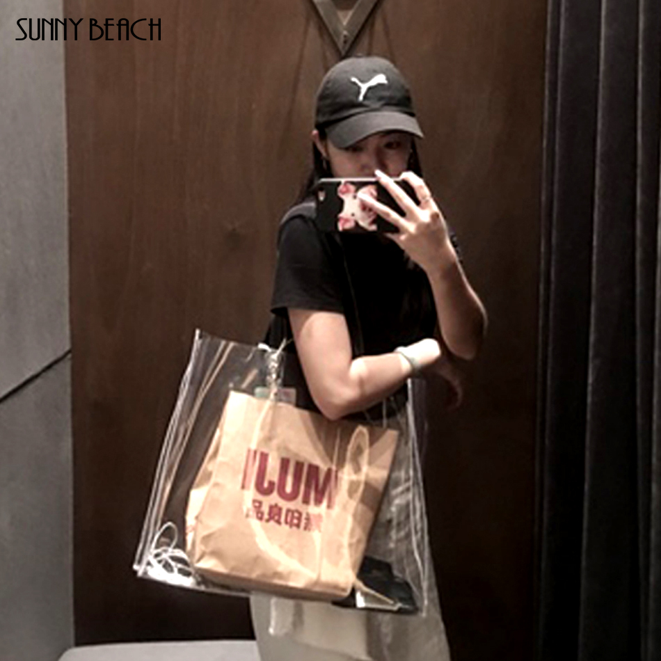 SUNNY BEACH Luxe merk doorzich - Jelly Bag Clear Pvc recensie en prijs
