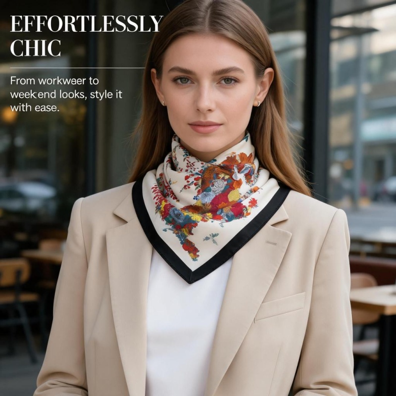 Vrouwen 65X65CM 100% Zijde Vie - Women Bags Office recensie en prijs