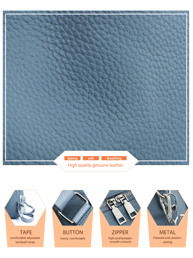 Zency Echt leren damesrugzak v - Mini Backpack Women recensie en prijs