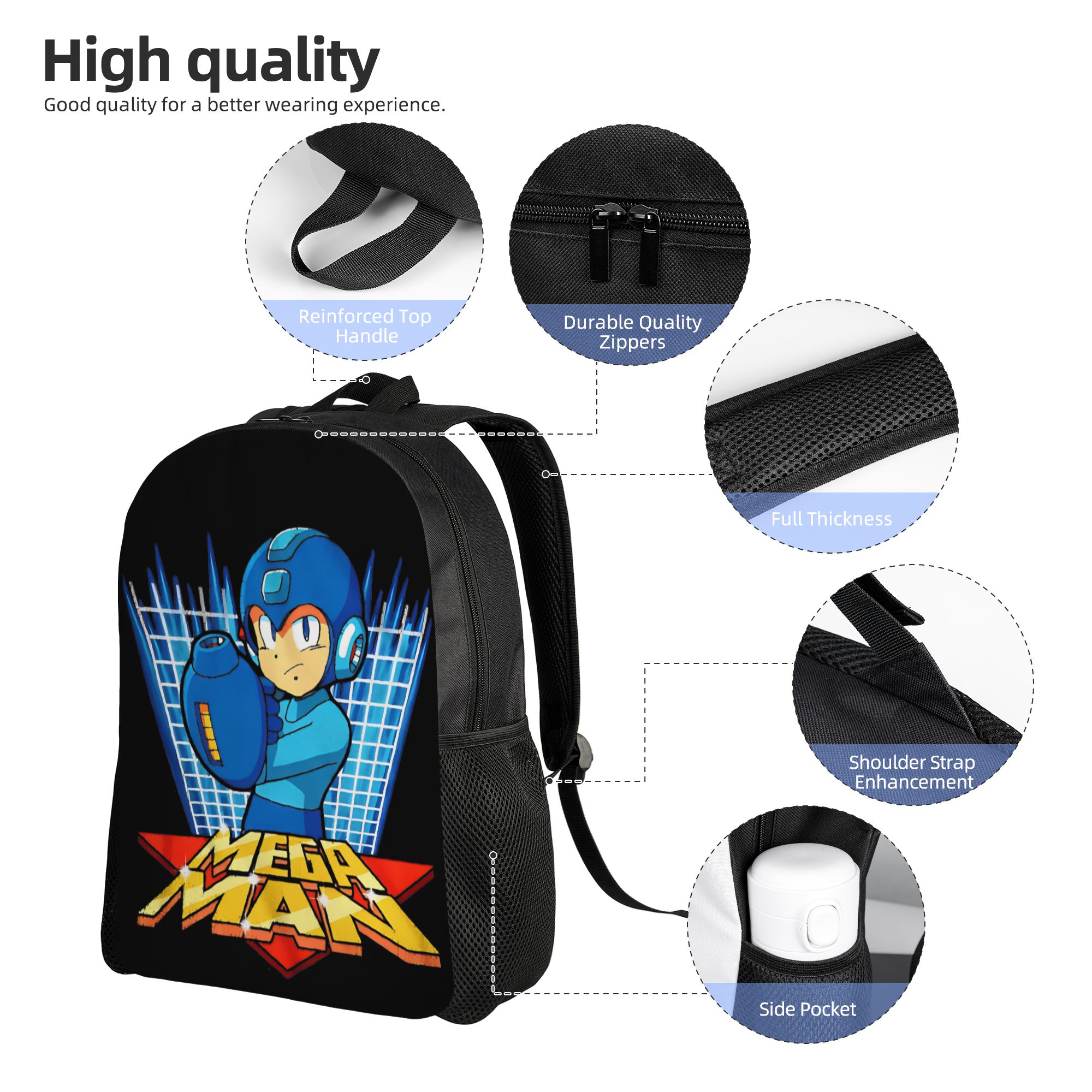 Megaman X Scifi Videogame-rugz - Women X Bags recensie en prijs