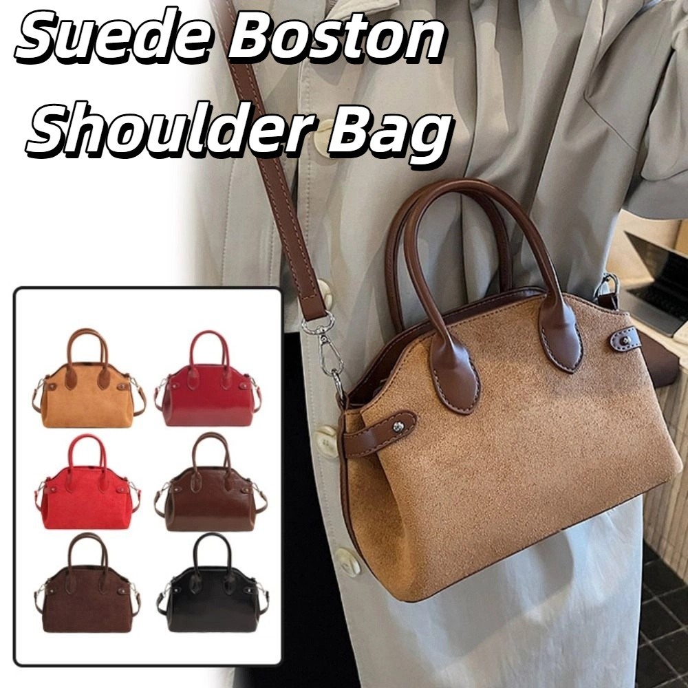 Schoudertas Suède Boston-schou - Hobo Bag Slouchy recensie en prijs