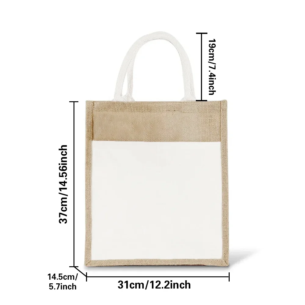 Jute Tote Bag Vintage Herbruik - Women Bags Jute recensie en prijs