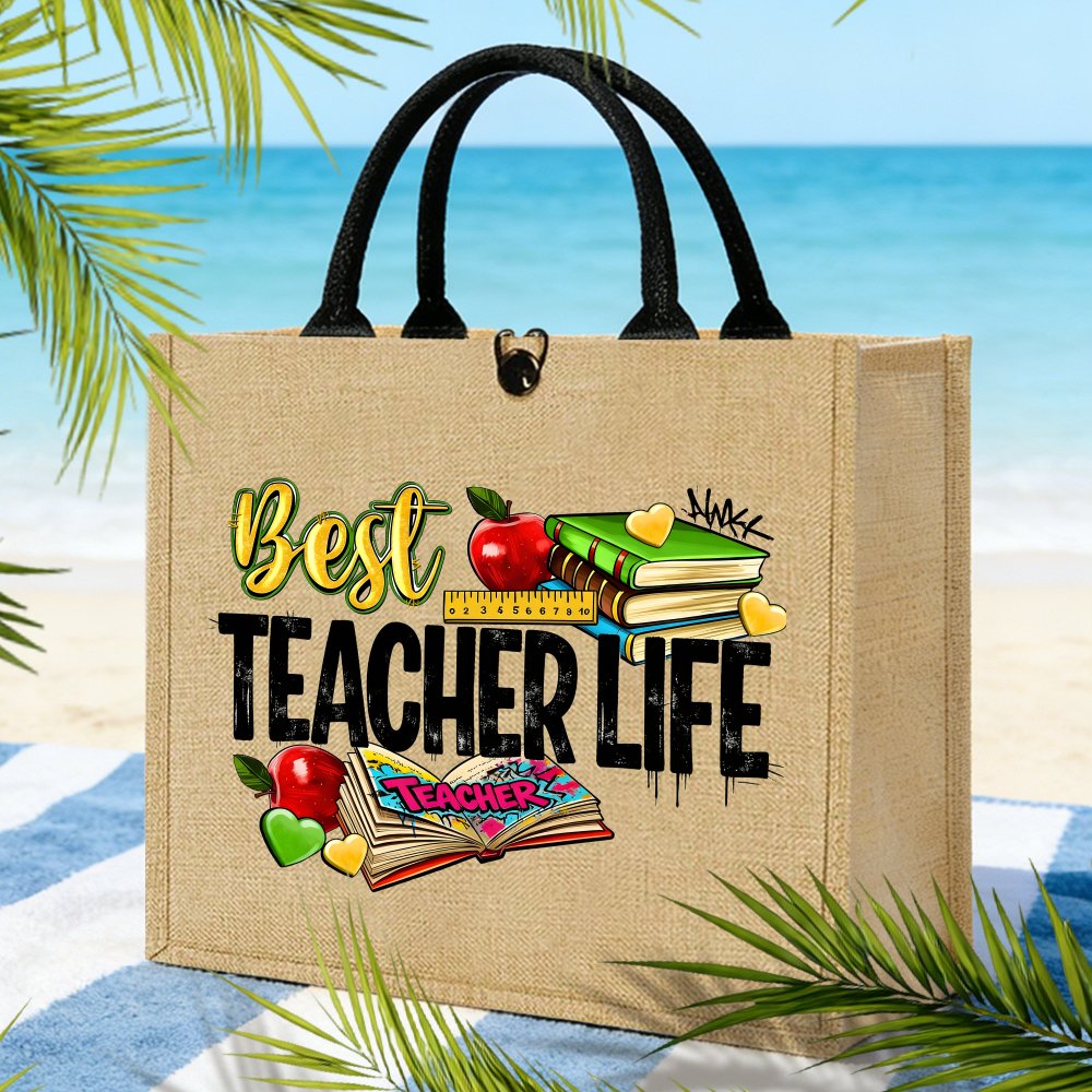 1-delige Tote Bag, veelzijdig  - Women Bags Jute recensie en prijs