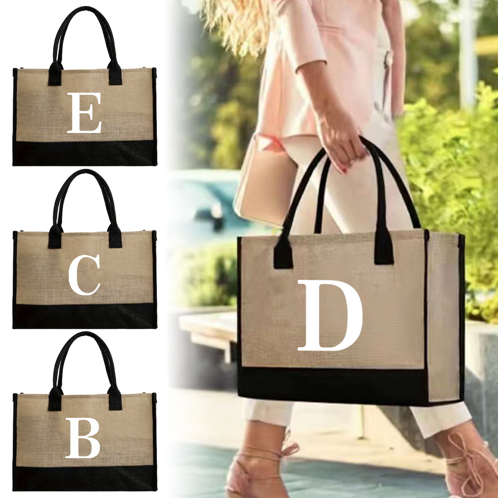 Tote Bag Mode Jute Tas Draagba - Women Bags Jute recensie en prijs