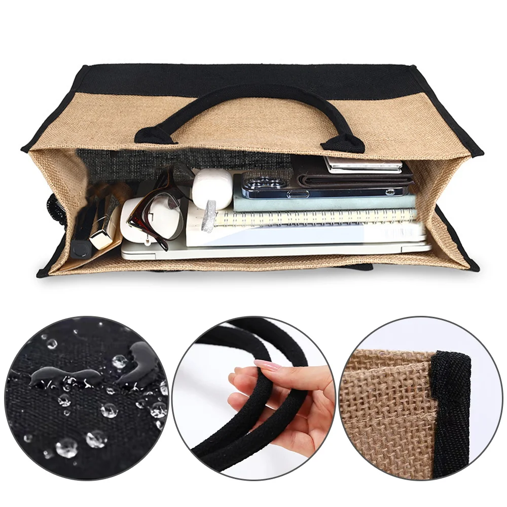 Tote Bag Mode Jute Tas Draagba - Women Bags Jute recensie en prijs