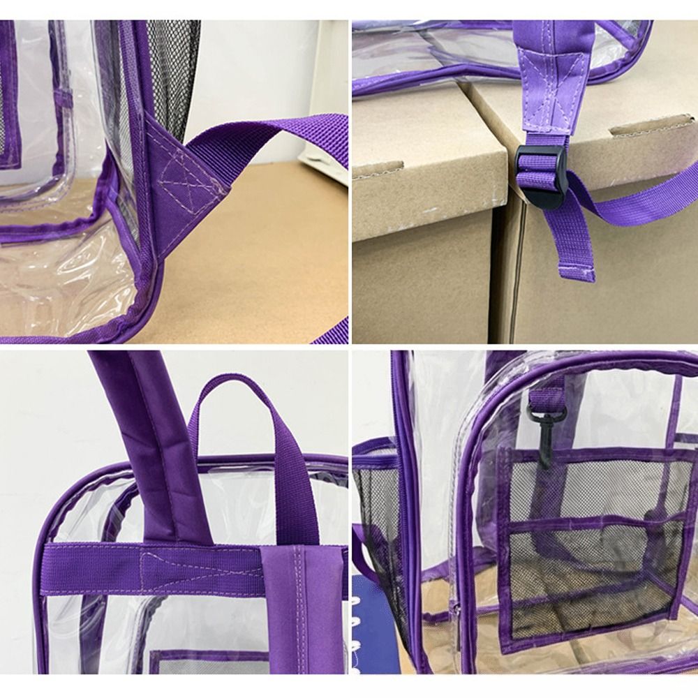 Transparante PVC-rugzak met gr - Jelly Bag Clear Pvc recensie en prijs