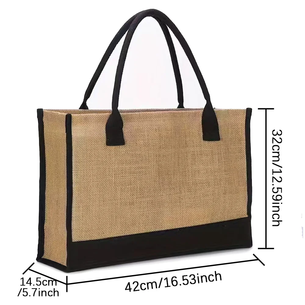 Vintage jute shopper tas draag - Women Bags Jute recensie en prijs
