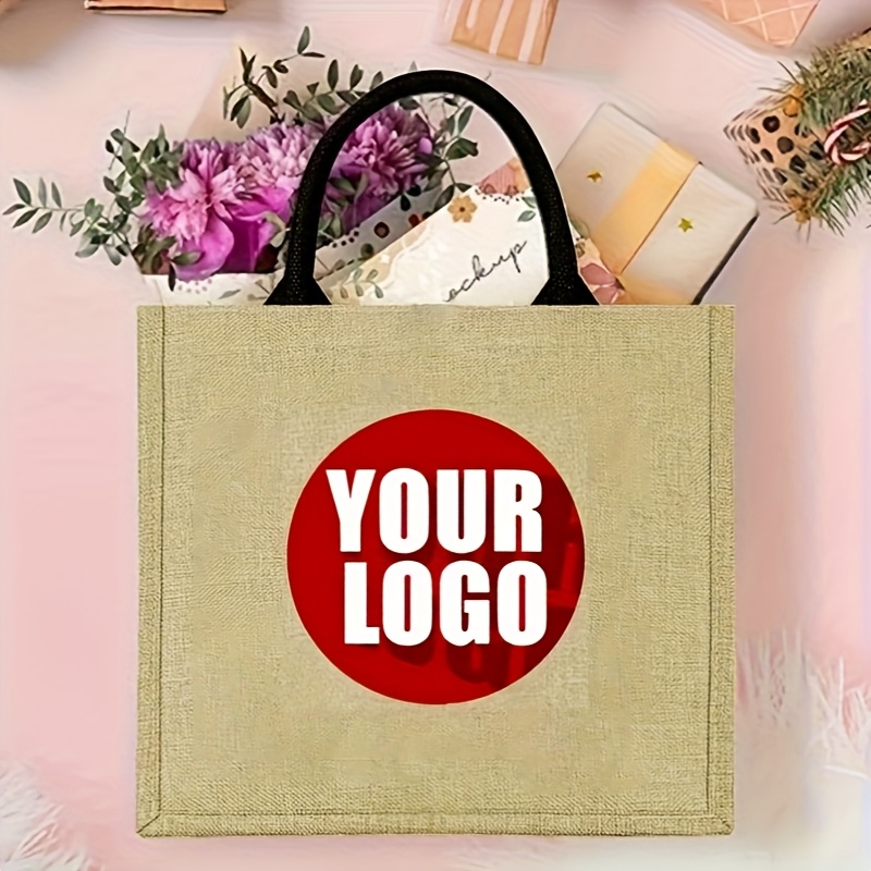 Gepersonaliseerde grote jute t - Women Bags Jute recensie en prijs