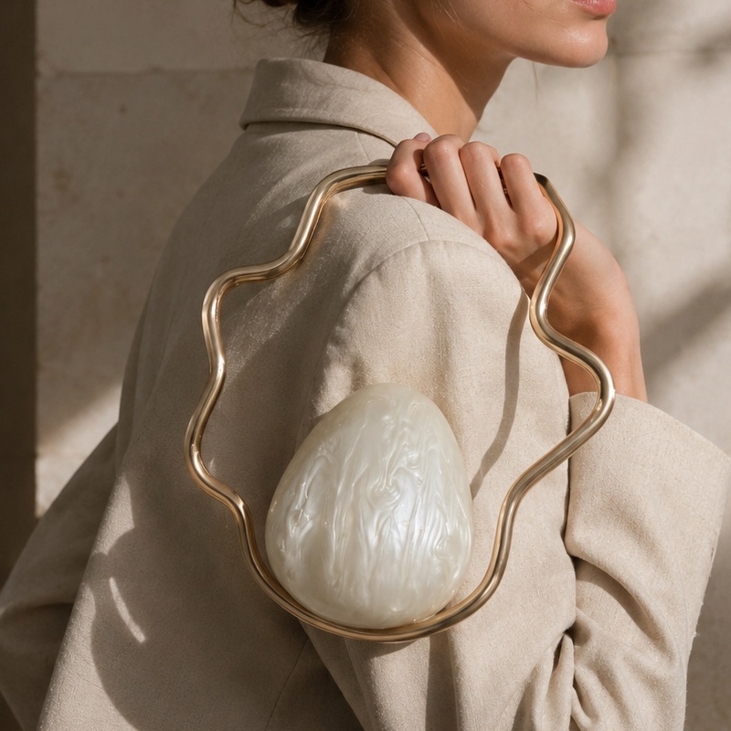 Dames mini acryl eivormige tas - Women Bags On Sale recensie en prijs