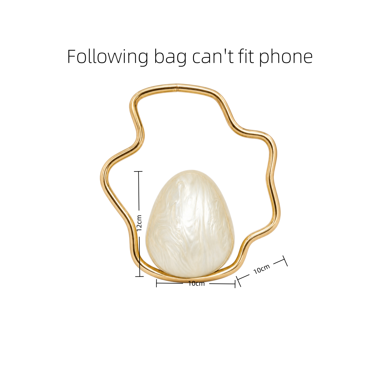 Dames mini acryl eivormige tas - Women Bags On Sale recensie en prijs