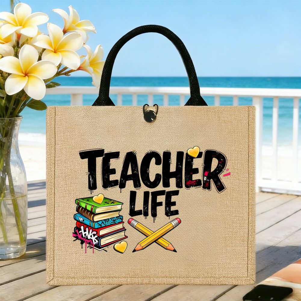 Lerarenleven Boeken Potloden H - Women Bags Jute recensie en prijs
