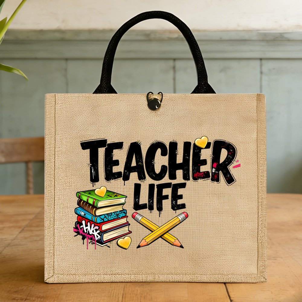 Lerarenleven Boeken Potloden H - Women Bags Jute recensie en prijs
