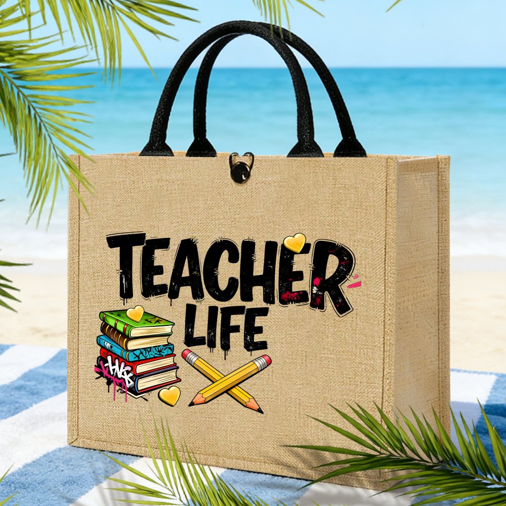 Lerarenleven Boeken Potloden H - Women Bags Jute recensie en prijs
