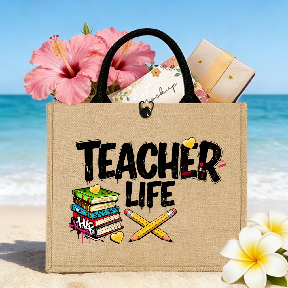 Lerarenleven Boeken Potloden H - Women Bags Jute recensie en prijs