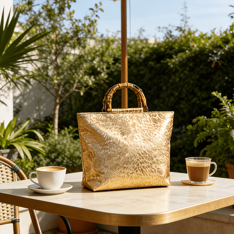 Lichte luxe metallic gouden ja - Women Bags On Sale recensie en prijs
