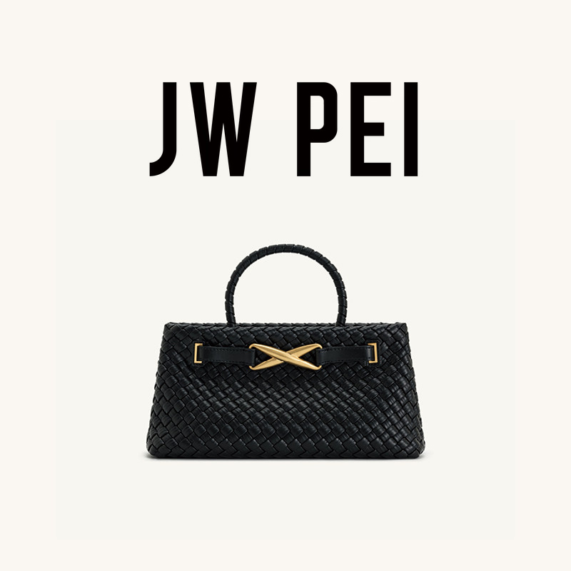 Zwarte JW PEI gevlochten leren - Women Bags Jw Pei recensie en prijs