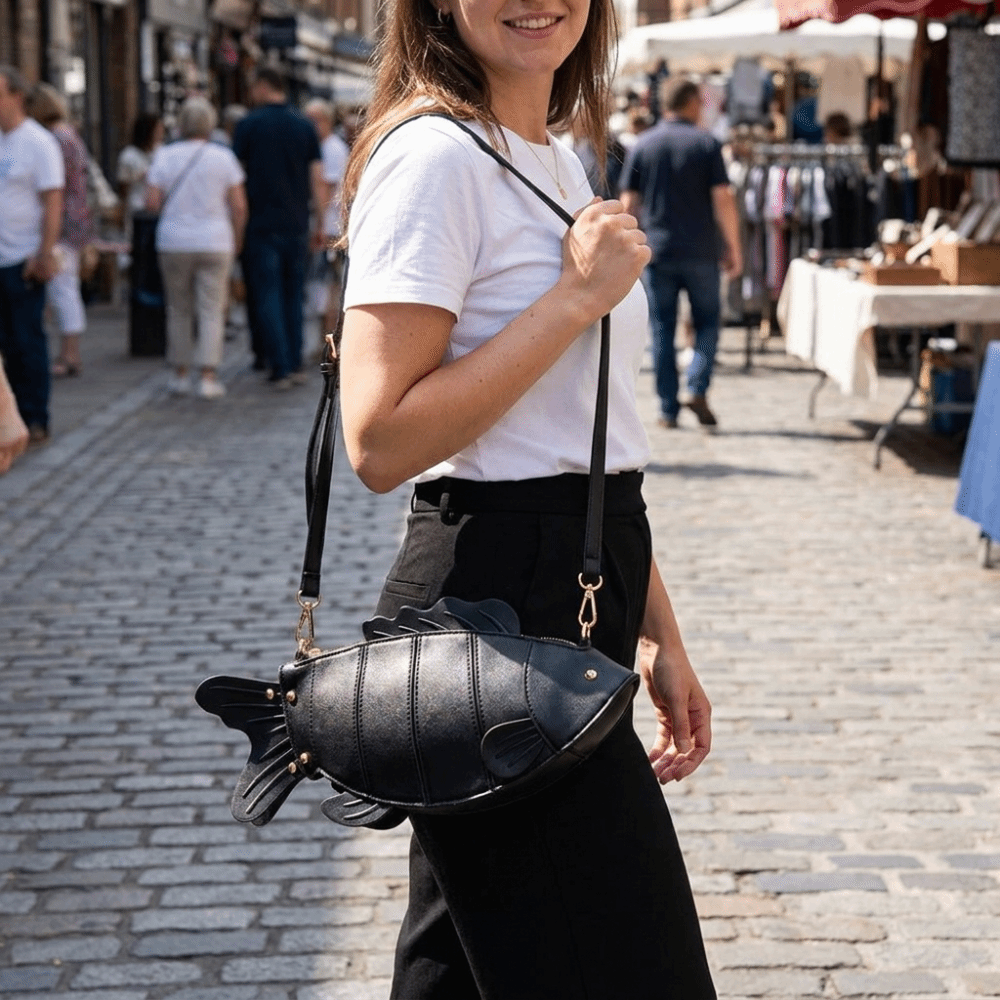 Creatieve simulatie visvormige - Hobo Bag Slouchy recensie en prijs