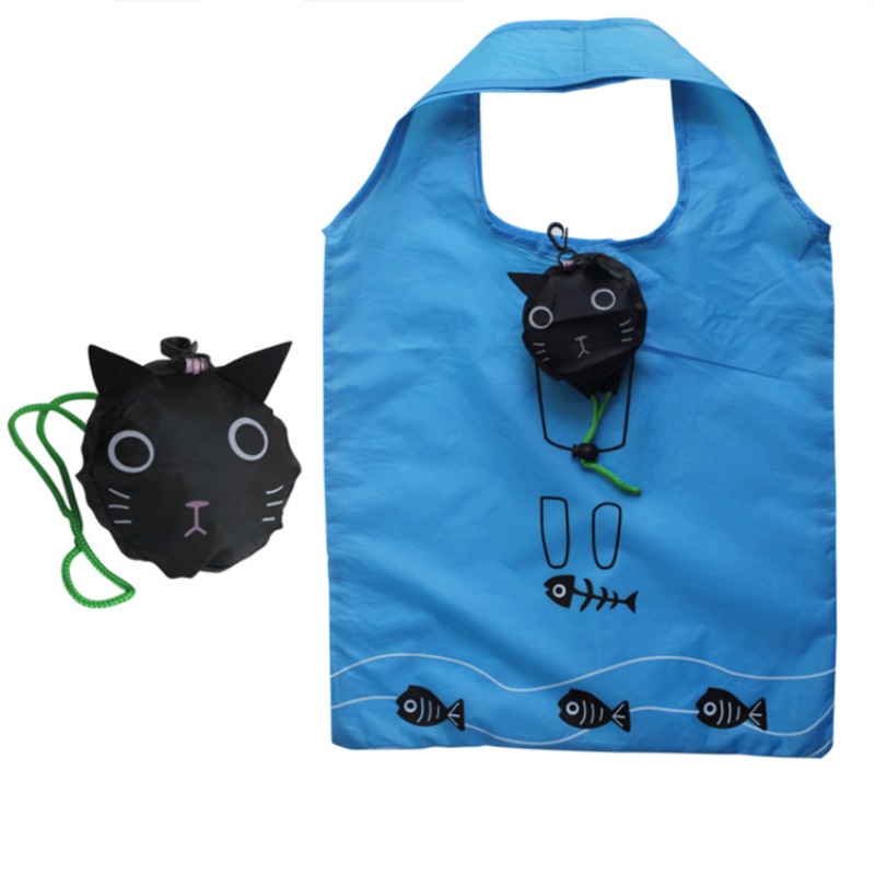 Leuke zwarte kat opvouwbare he - Women'S Young Bags recensie en prijs