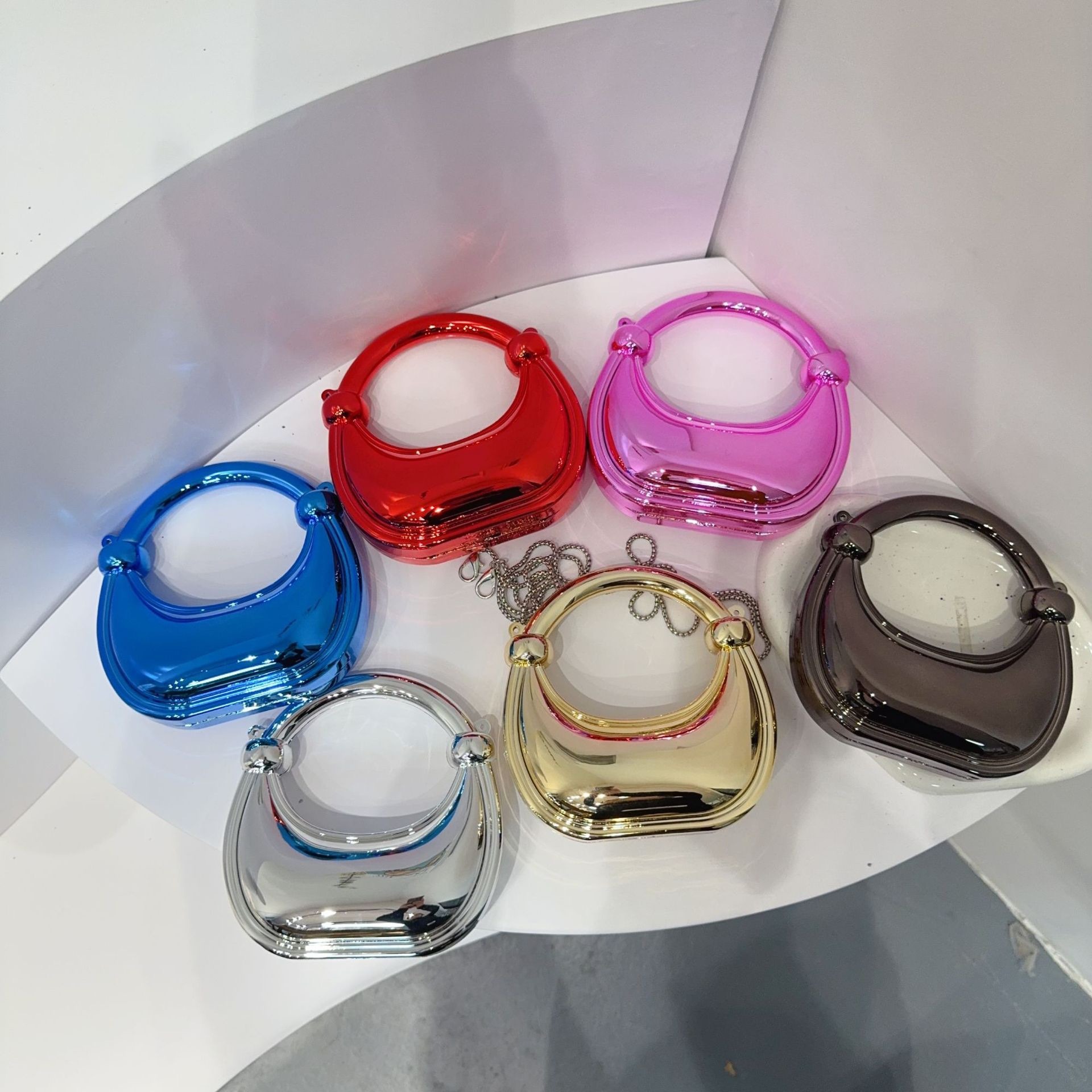 Mini gouden avondtasje portemo - Women Bags On Sale recensie en prijs