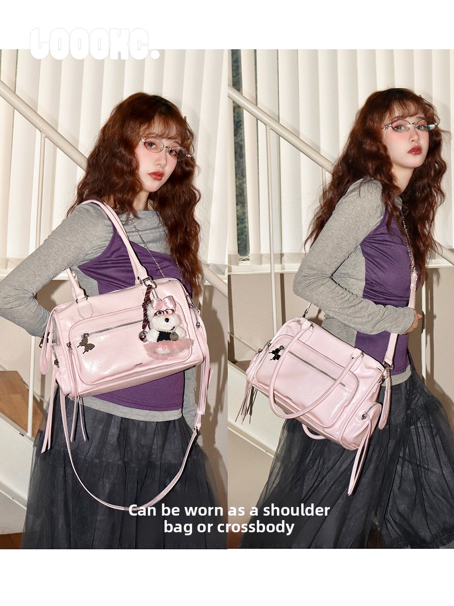 Zoete, coole roze motorfiets t - Women'S Young Bags recensie en prijs