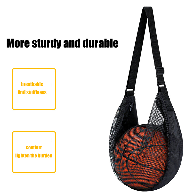 1 STKS Enkele Bal Tas Met Rits - Mesh Net Bag recensie en prijs