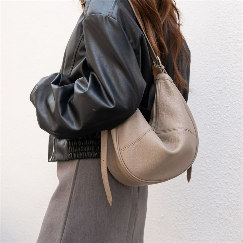 HIFASHION Slouchy Echt Leer Ha - Hobo Bag Slouchy recensie en prijs