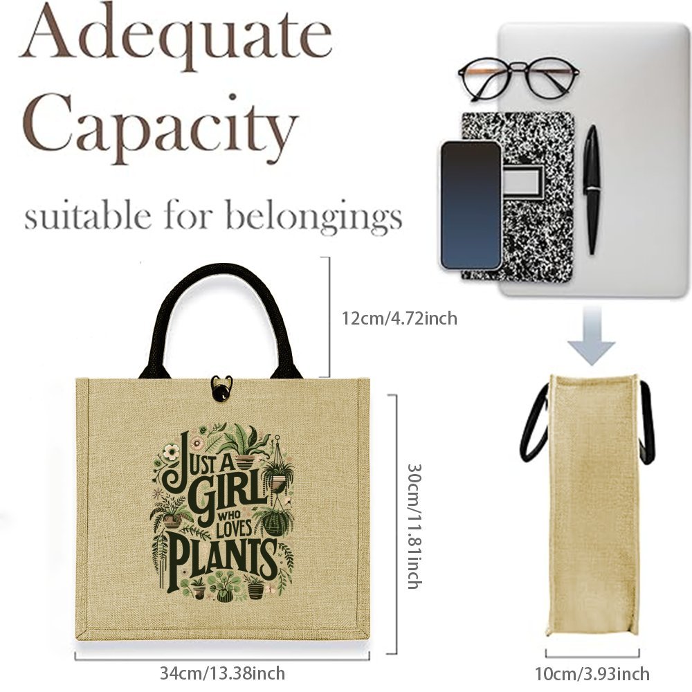 Jute draagtas voor plantenlief - Women Bags Jute recensie en prijs