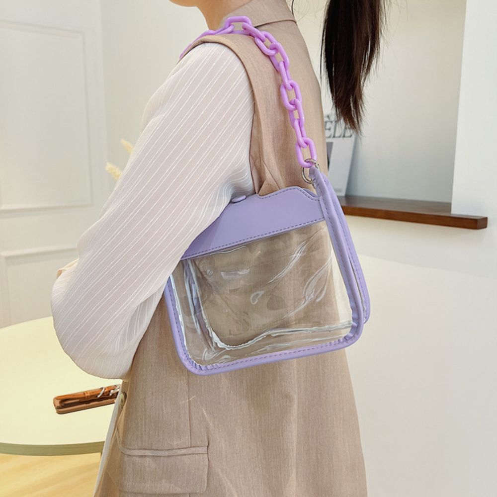 Mode dames jelly effen kleur d - Jelly Bag Clear Pvc recensie en prijs