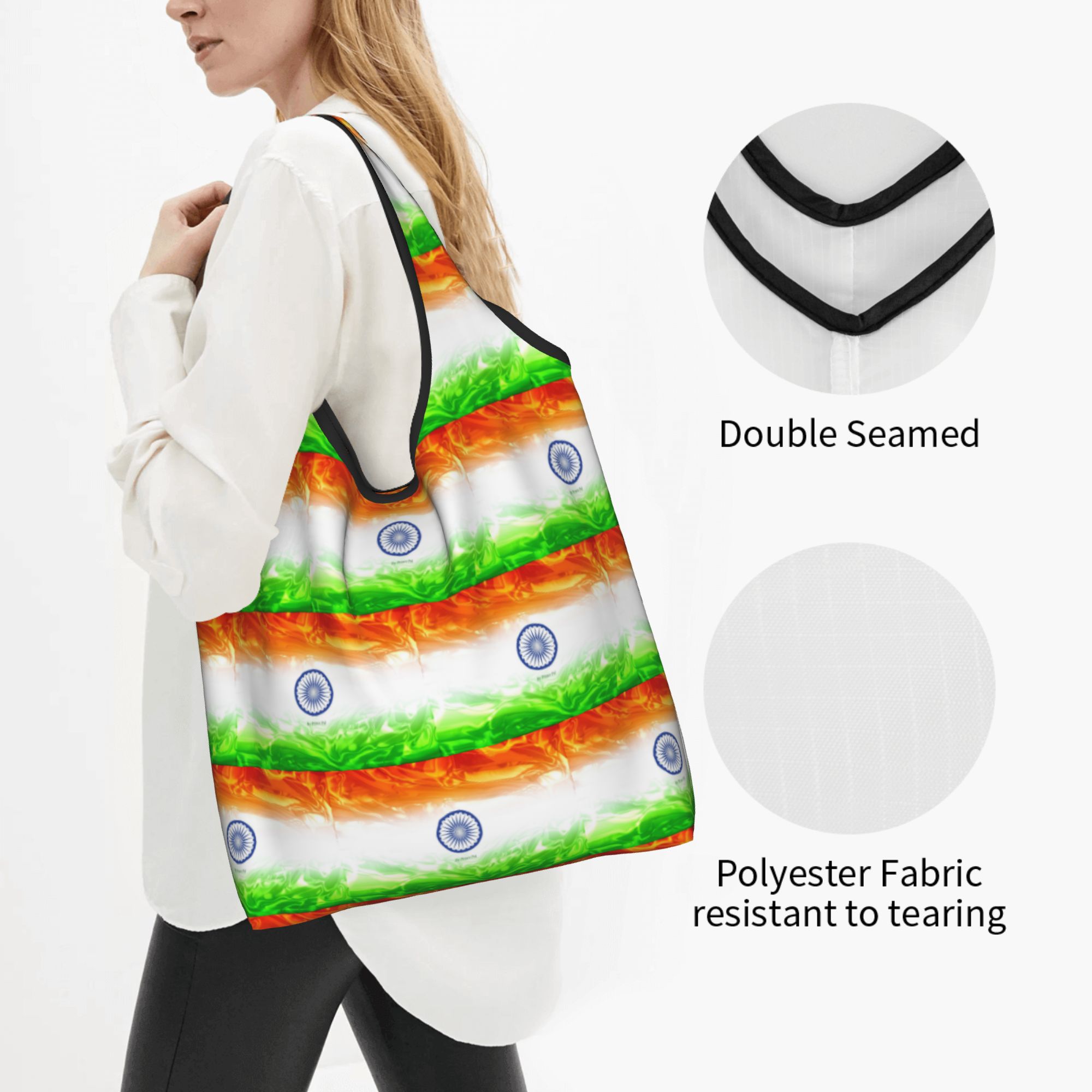 Vlag van India Boodschappentas - Women Bags India recensie en prijs