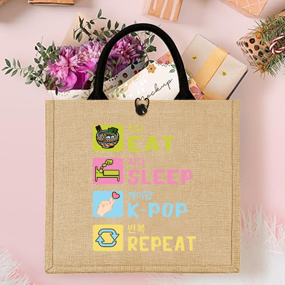 Koreaanse stijl grappige bedru - Women Bags Jute recensie en prijs